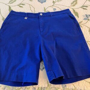 L-RL Lauren Active Ralph Lauren Golf Shorts-Royal Blue